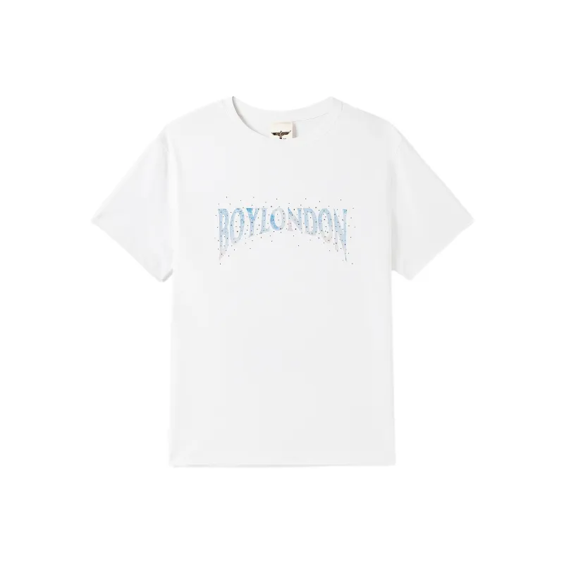 Boy London T Shirts Unisex White-0