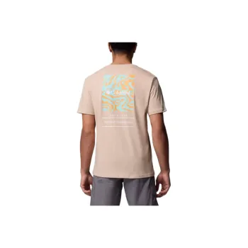 Columbia Barton Springs™ Graphic T Shirt Cotton Jersey Polyester T Shirt Men's