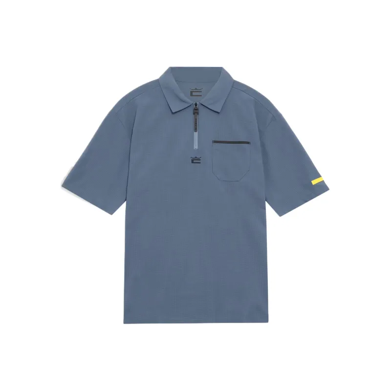 PUMA Polo Shirts Men Gray Blue-0