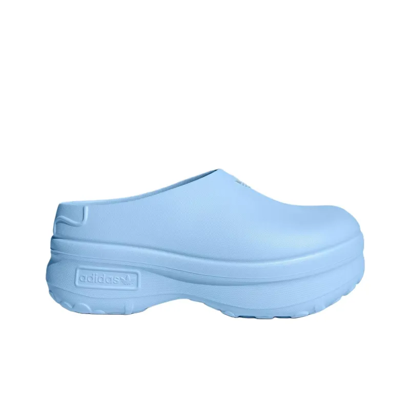 Adidas Originals ADIFOM STAN MULE Abrasion Resistant Closed Toe Slippers Women's Blue-1