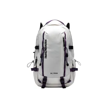 Anta BaiChuan Polyester Backpack Unisex Tone Gray