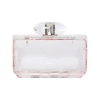 VERSACE Acrylic Shoulder Bag Clutch Women's Pink