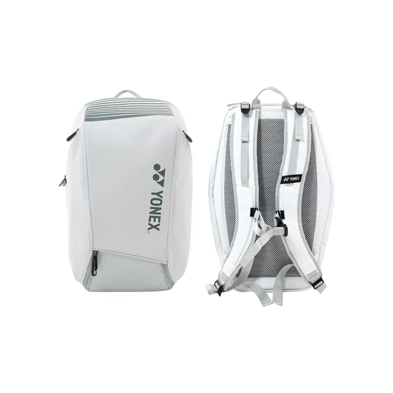YONEX Badminton Racket Bags Can Hold 2 Pcs Sports Casual Backpack White Unisex-4