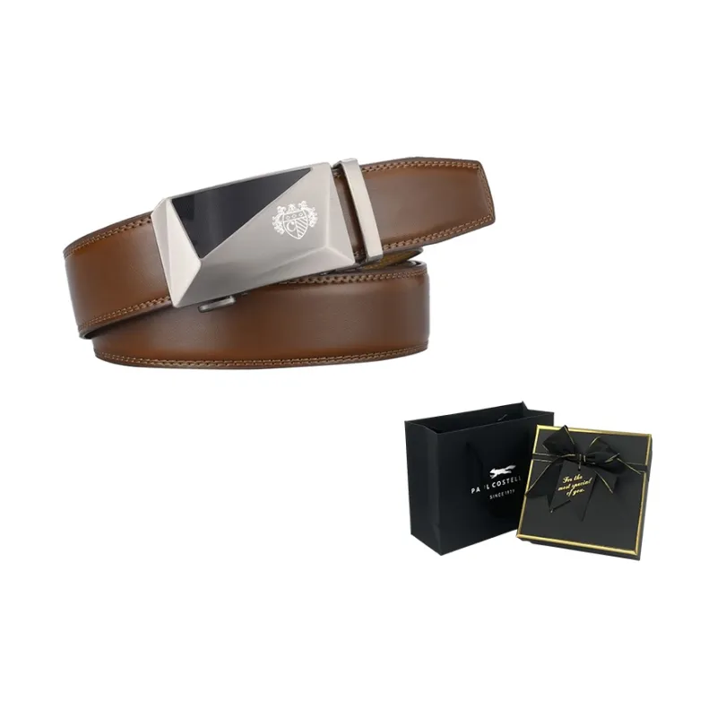 PAUL COSTELLOE Pu Leather Belts Unisex 3.5cm-7