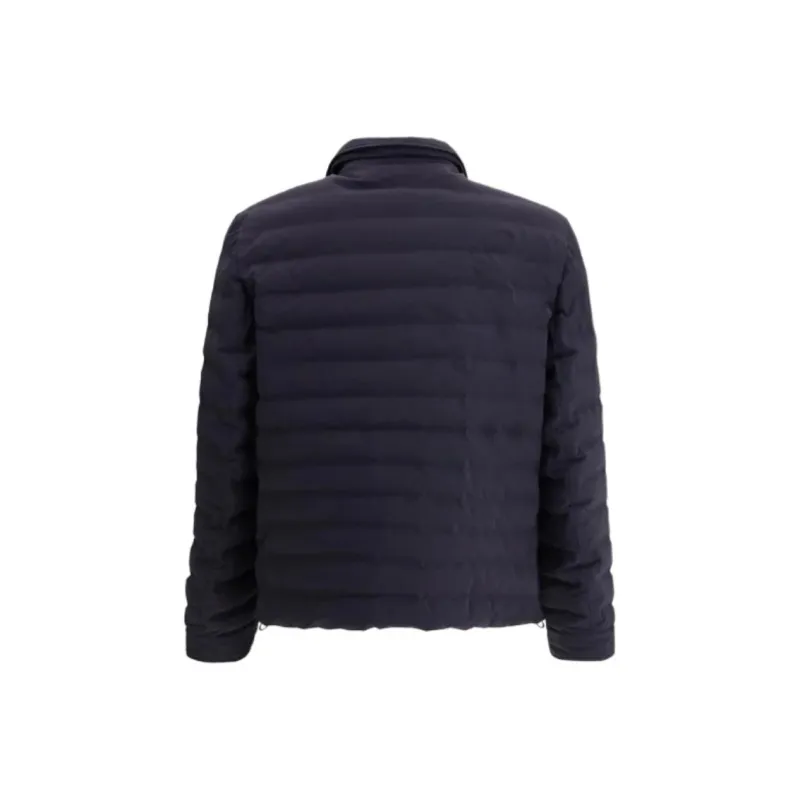 Brunello Cucinelli Jackets & Coats Men's Marine Blue-1