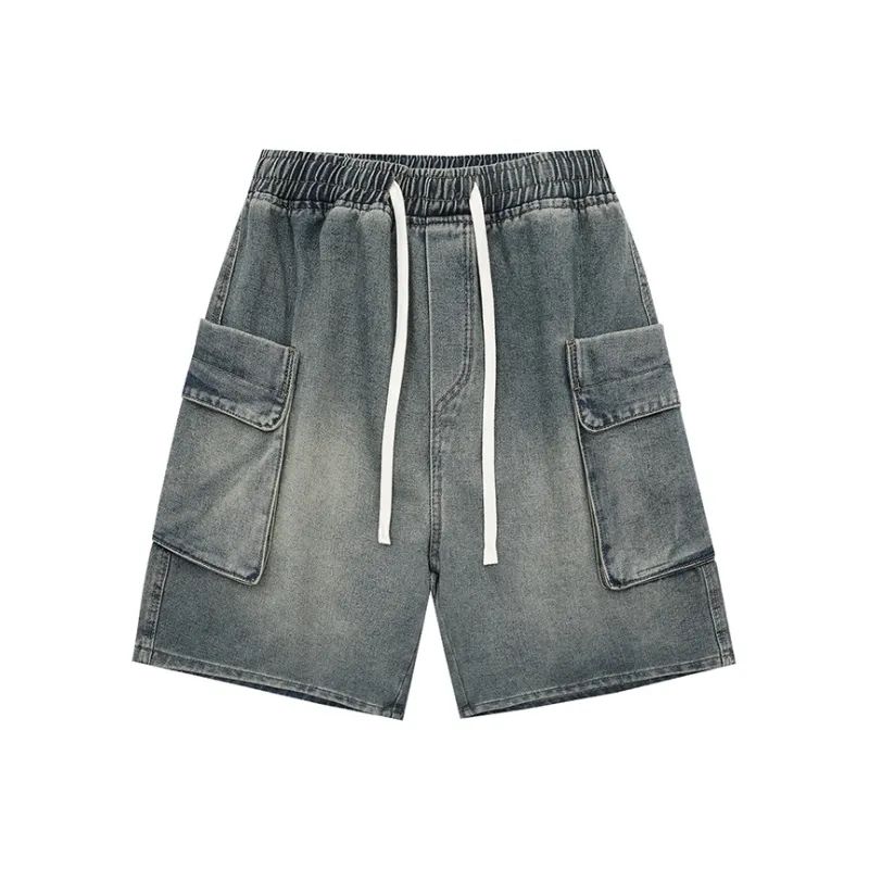 GOODHENLCE Denim Shorts Unisex-3