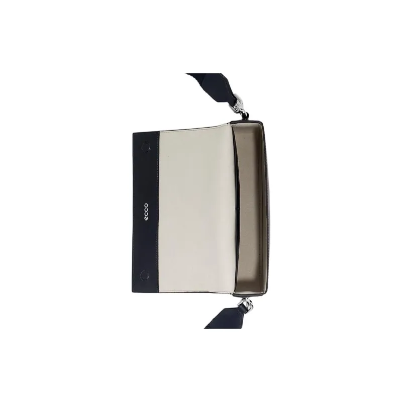 Ecco Cow Leather Crossbody Bag, Shoulder Bag Trumpets Women's Marine Blue-5