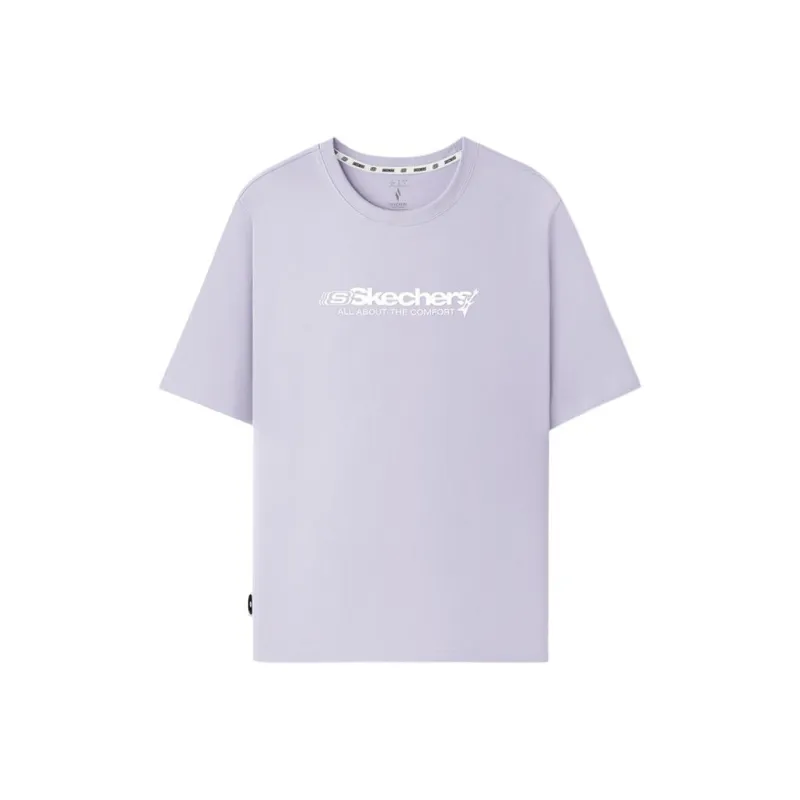 Skechers T Shirts Women's Freesia Purple 02N4-0