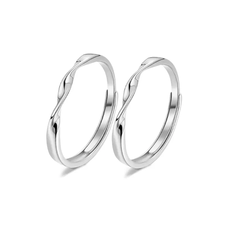 FANFRI Sterling Silver Rings Unisex Date Confession Box Sweet Adoration-0