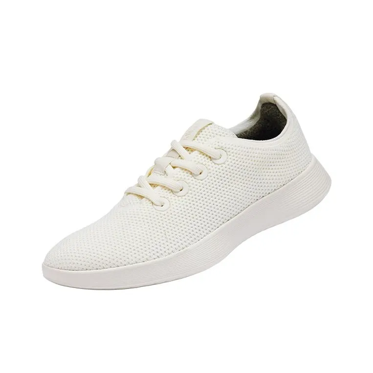 Allbirds Breathable And Lightweight Low Top Casual Running Shoes Men's White-1