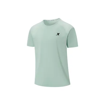 XTEP Comprehensive Training Short Sleeved T Shirt Men's Awake Green