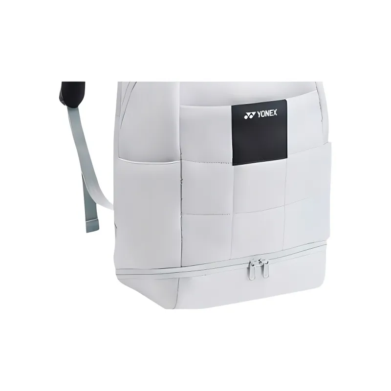 YONEX Badminton Racket Bags 2 Pcs Sporty Style Backpack Ice Gray Unisex-2