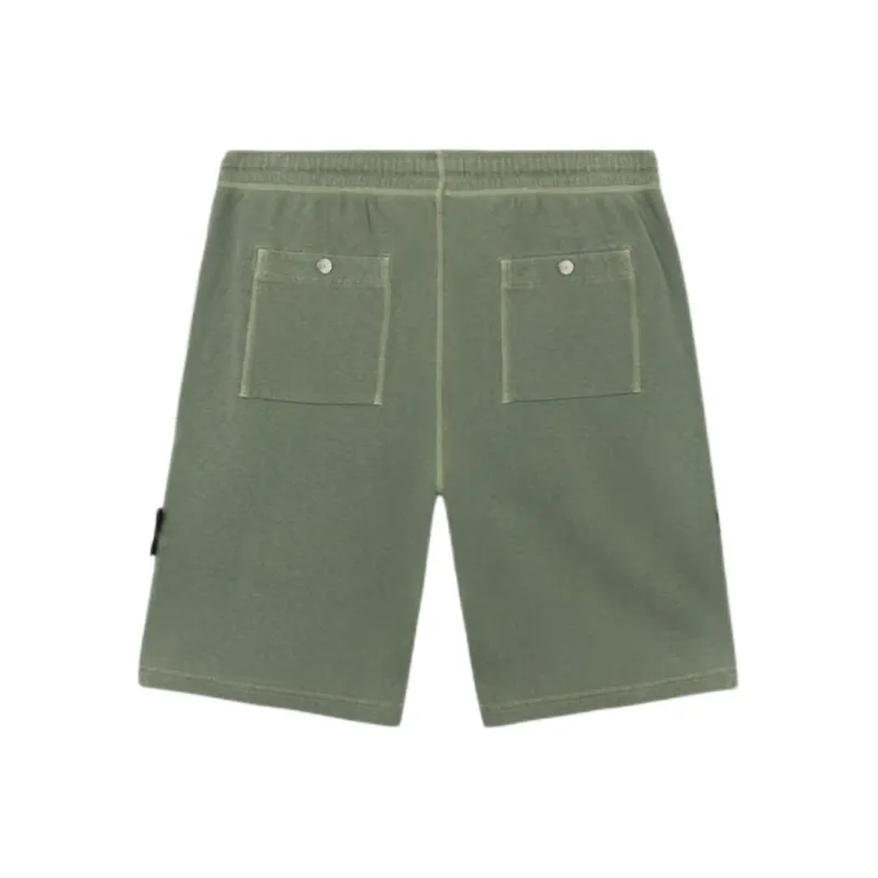 STONE ISLAND Casual Shorts Men's Green-1