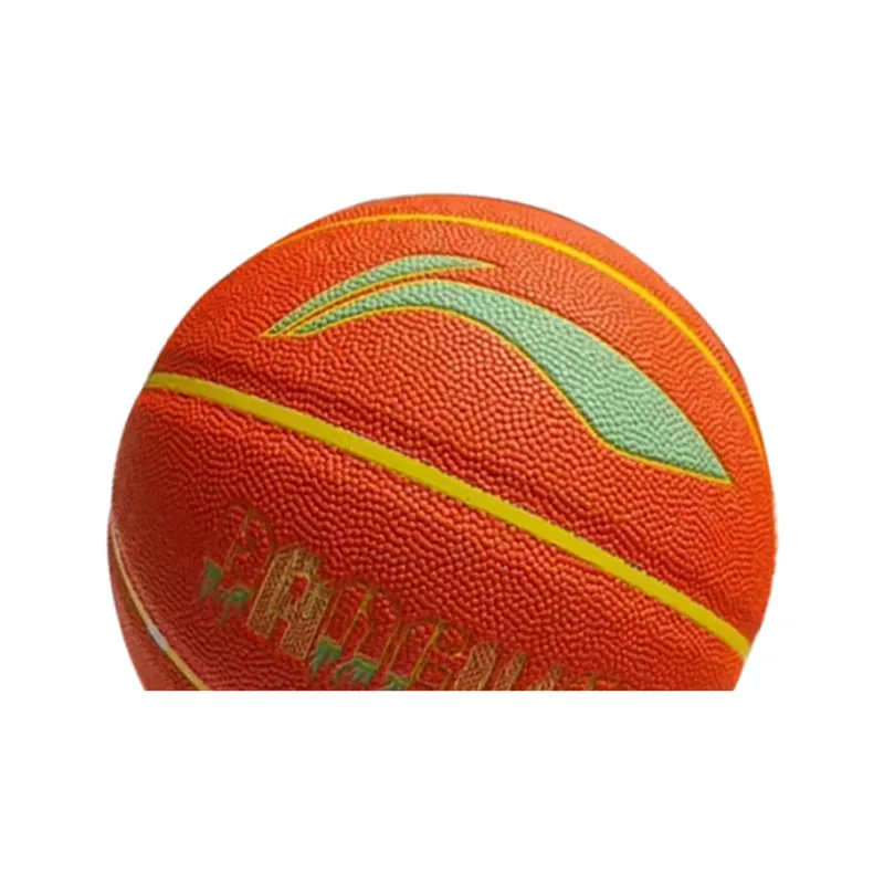 LiNing Moisture Absorbing Leather Basketball Orange Size 7 Training-3