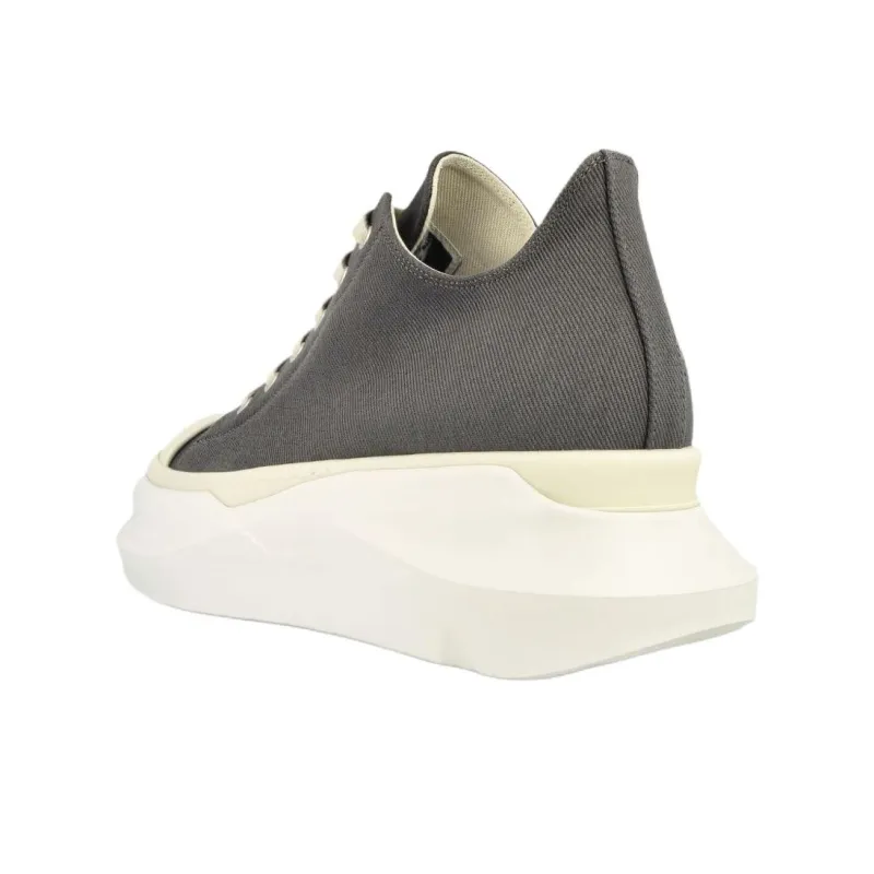 Rick Owens DRKSHDW Abstract Low Top Canvas Shoes Men's Dark Gray-3