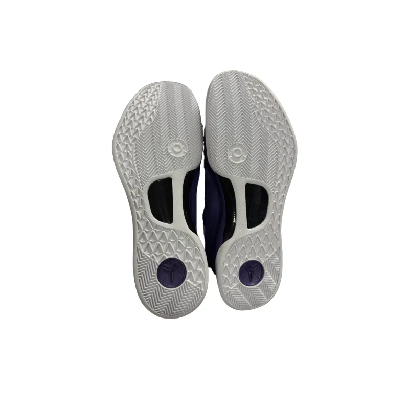 Nike Kobe 8 Anti Slip Wear Resistant Low Top Basketball Shoes Men's Purple-4