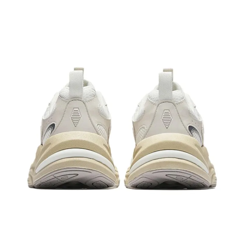 Anta Deep Sea 2 Anti Slip Wear Resistant Low Top City Commute Running Shoes Men's White Gray-3