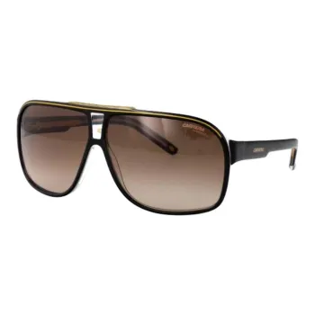 CARRERA Injection Molded Polyamide Metal Aviator Sunglasses Men's Black