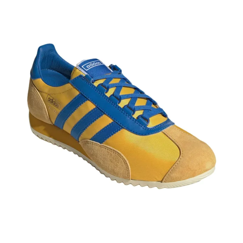 Adidas SL 72 Abrasion Resistant Low Top Casual Shoes Unisex Yellow-2