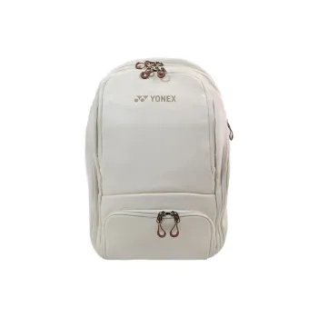 YONEX Badminton Racket Bags Fits 2 Pcs Sports, Casual Backpack Ecru Unisex