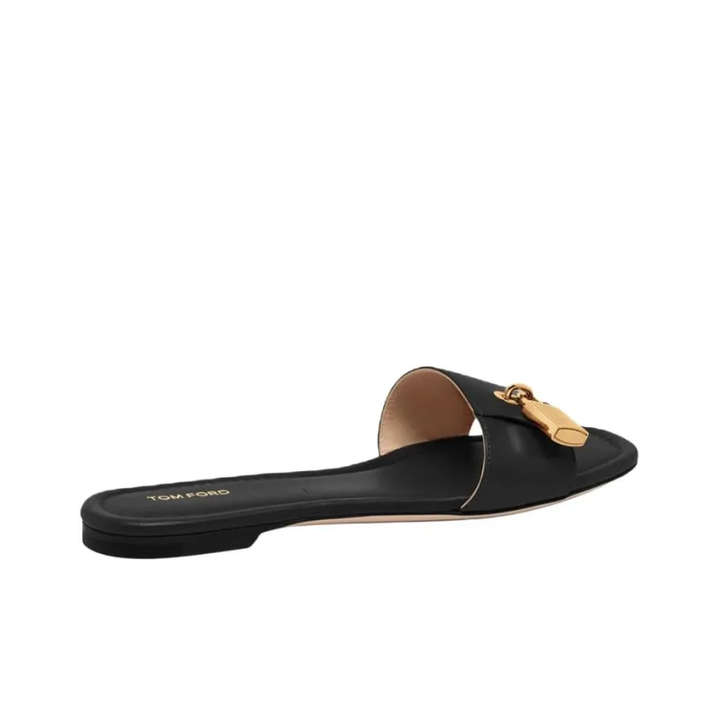 TF Slide Slippers Women's Black-3