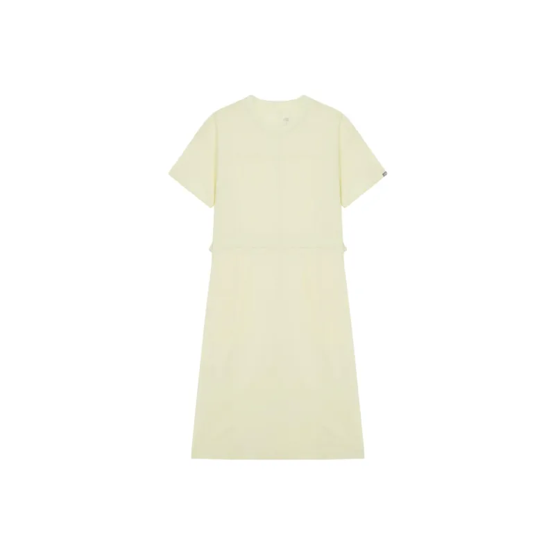 THE NORTH FACE Short Sleeved Dress Women's Light Yellow-0
