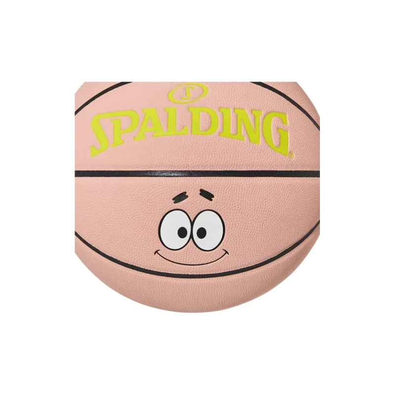 SPALDING x SPONGEBOB SQUAREPANTS PU Basketball Pink Patrick Star Size 7 Training Unisex-4