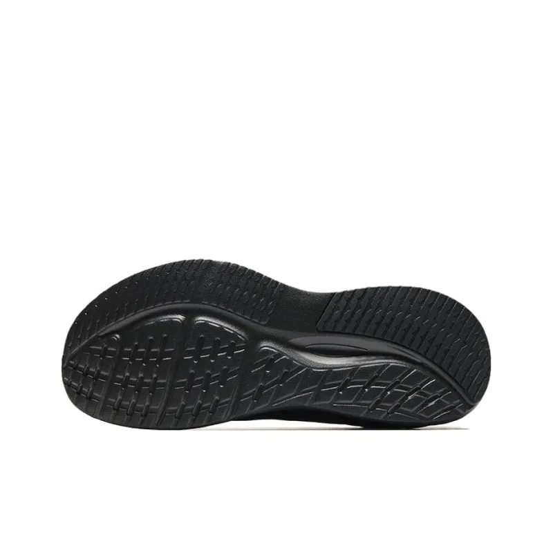 Anta Cloud Qidan Shock Absorbers Rebound Low Top Casual Running Shoes Men's Black-4