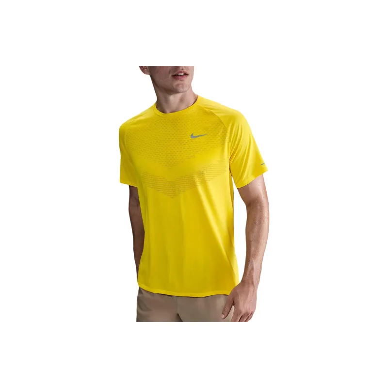 Nike Dri FIT ADV T Shirts Men Yellow-0
