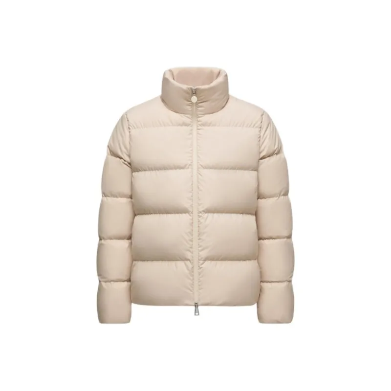 Moncler Down Jackets Women's Light Beige-3