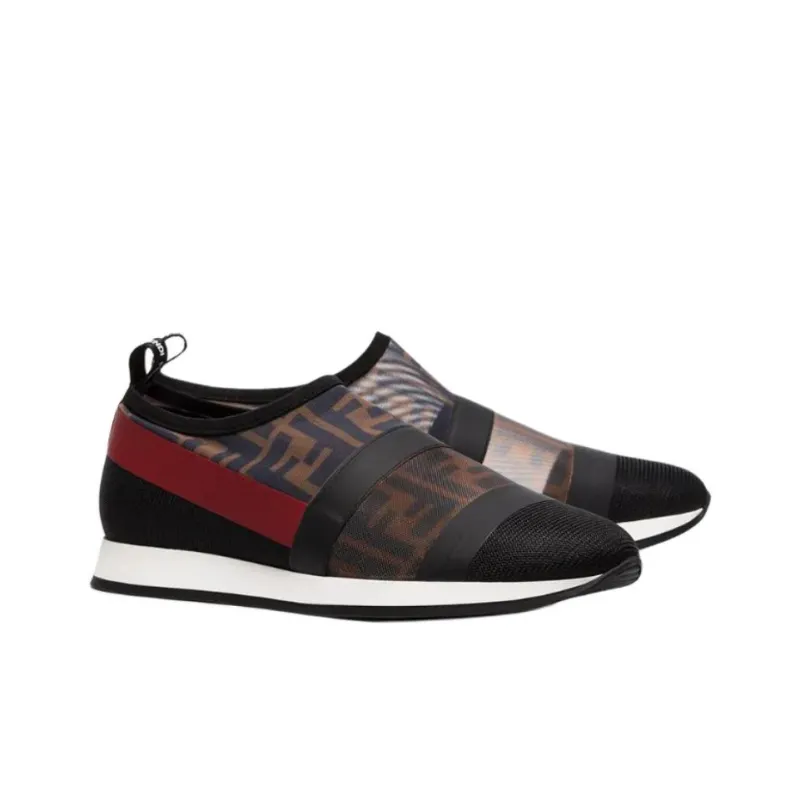 FENDI Colibrì Low Top Casual Shoes Women's Black-2