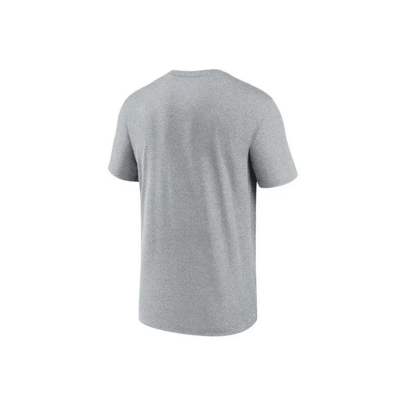 Nike T Shirt Men's Charcoal Heather Flower-1