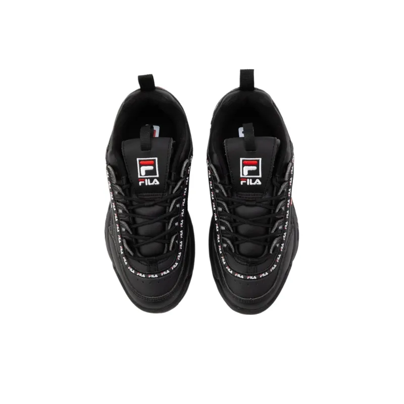 FILA Disruptor 2 Low Top Casual Shoes Unisex Black-3