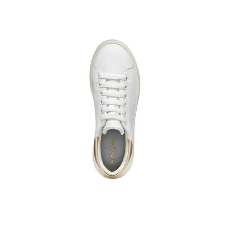 GEOX Spherica Ec4.1 Low Top Casual Shoes Women's White-4