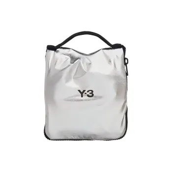 Y 3 Folding design Metallic Tote Bag