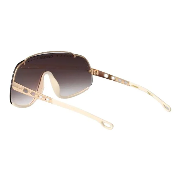 CARRERA Metal Irregular Shape Sunglasses Unisex Gold-2