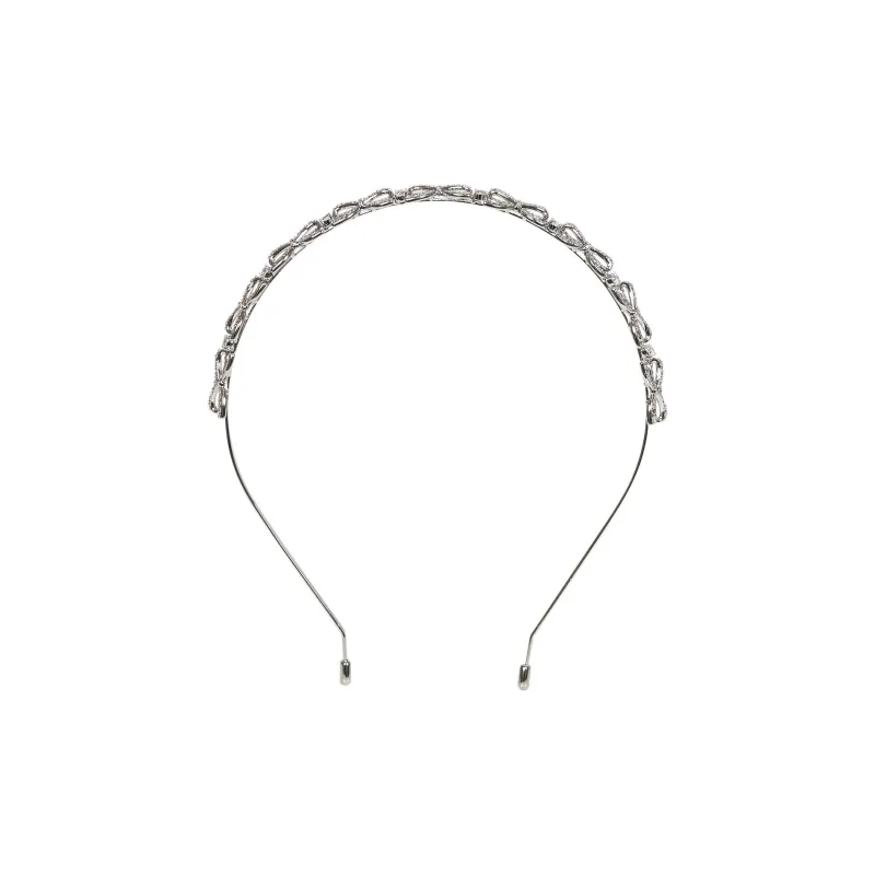 Self portrait Brass Headbands Women's Silver-0