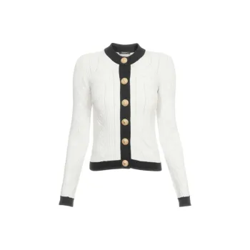 BALMAIN FW25 Knitwear Women's White