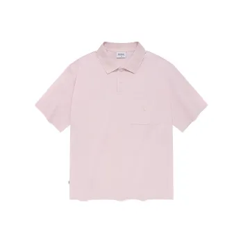 COVERNAT SS24 Polo Shirt Unisex Light Pink
