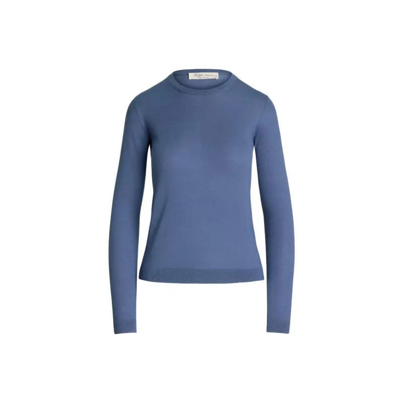 Ralph Lauren Collection Cashmere Sweater Women's Cornflower Blue-0