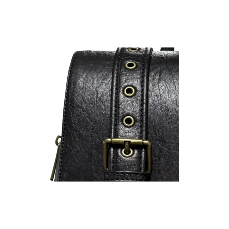 CULTIVATOR PU Backpack Medium Size Unisex Black Gray Color/Black Blue-1
