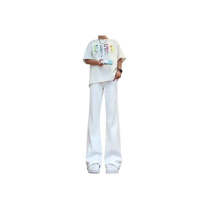HSWLD Jeans Unisex White-1