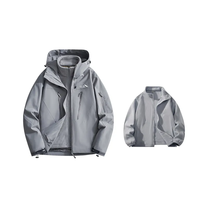CAN·TORP Abrasion Resistant Lightweight Breathable Waterproof And Windproof Rainproof Windbreaker Jacket Unisex-18