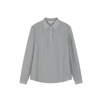 Mo Han Yi Mei Shirts Women's Smoke Blue