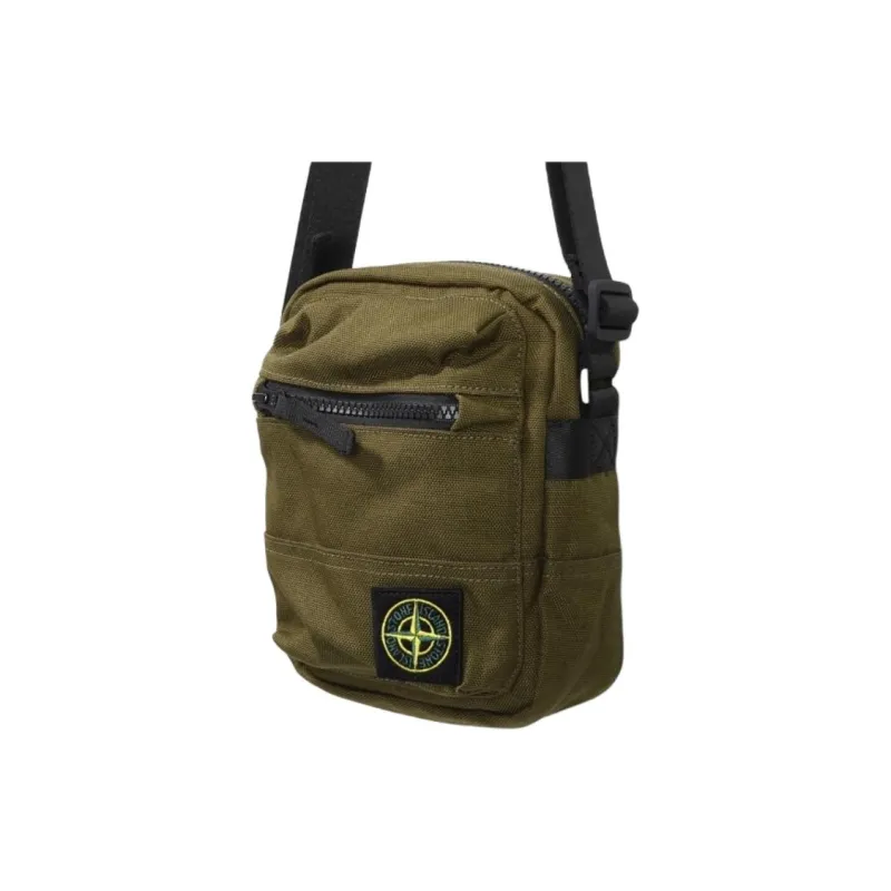 STONE ISLAND Polyamide Crossbody Bag, Shoulder Bag Men's Green-2