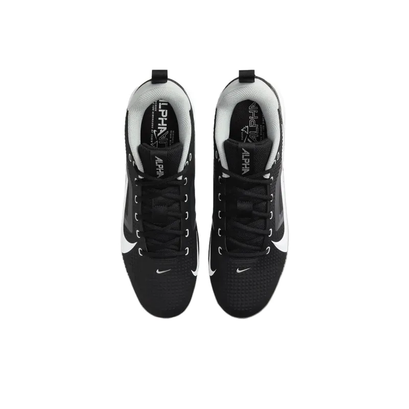 Nike Alpha Menace 4 Varsity Black Metallic Silver-2