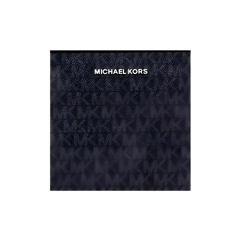 MICHAEL KORS Jet Set Leather, PVC Camera Bag, Crossbody Bag, Shoulder Bag Medium Size Women's Black-4
