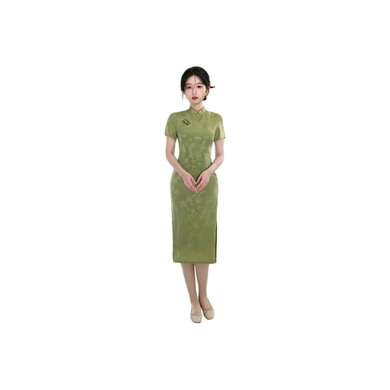MJ Cheongsams Women's Green-0