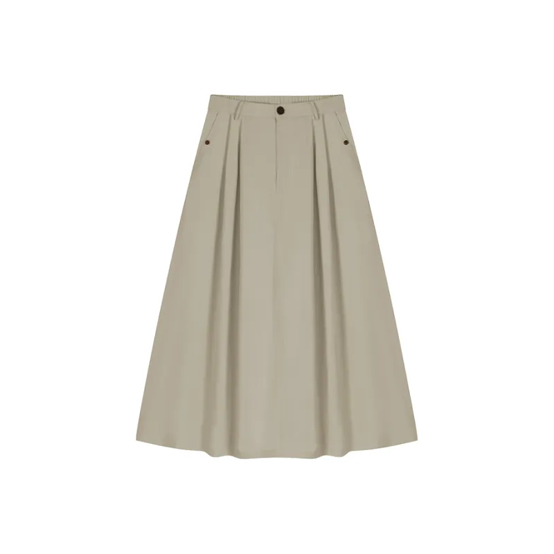 Mo Han Yi Mei Casual Long Skirt Women's-5