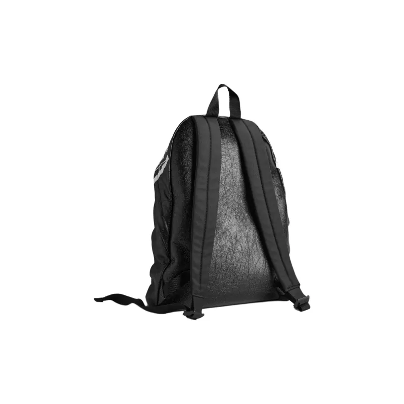 Balenciaga Arena Lambskin Backpack Unisex Black & White-2